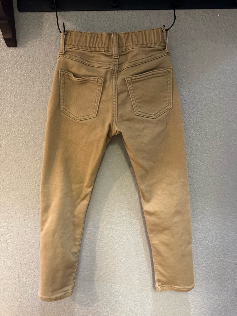 Kids Stretch Slim Jeans in Tan